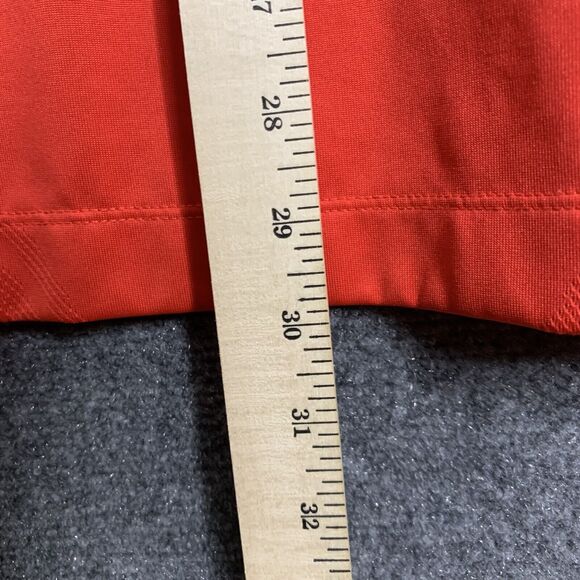 Nike Golf Polo Shirt Men Large Tour Performance Red Short Sleeve Dri Fit - Picture 11 of 12